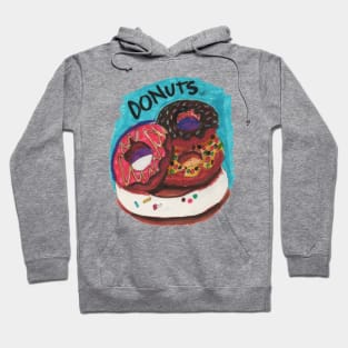 Colorful Donuts Hoodie